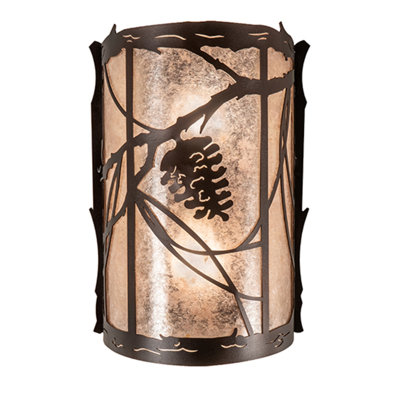 Jalyna Steel Flush Mounted Sconce