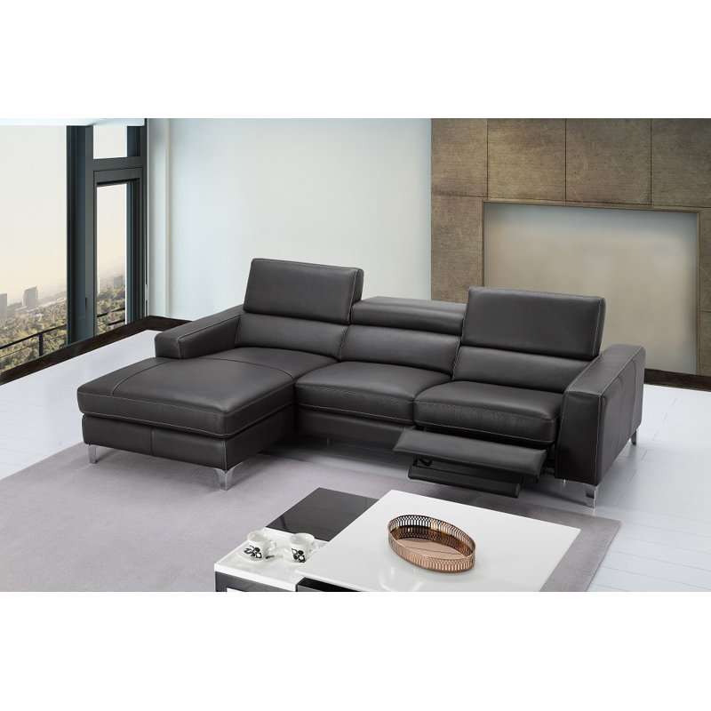 Albelo Upholstered Power Reclining L-Shaped Sectional, Left Hand Facing