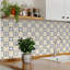 8'' W x 8'' L Vinyl Peel and Stick Field Tile
