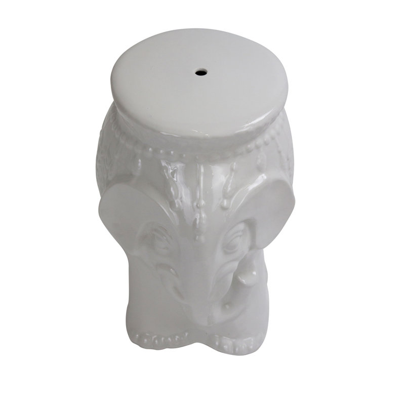 Martineau Ceramic Accent Stool