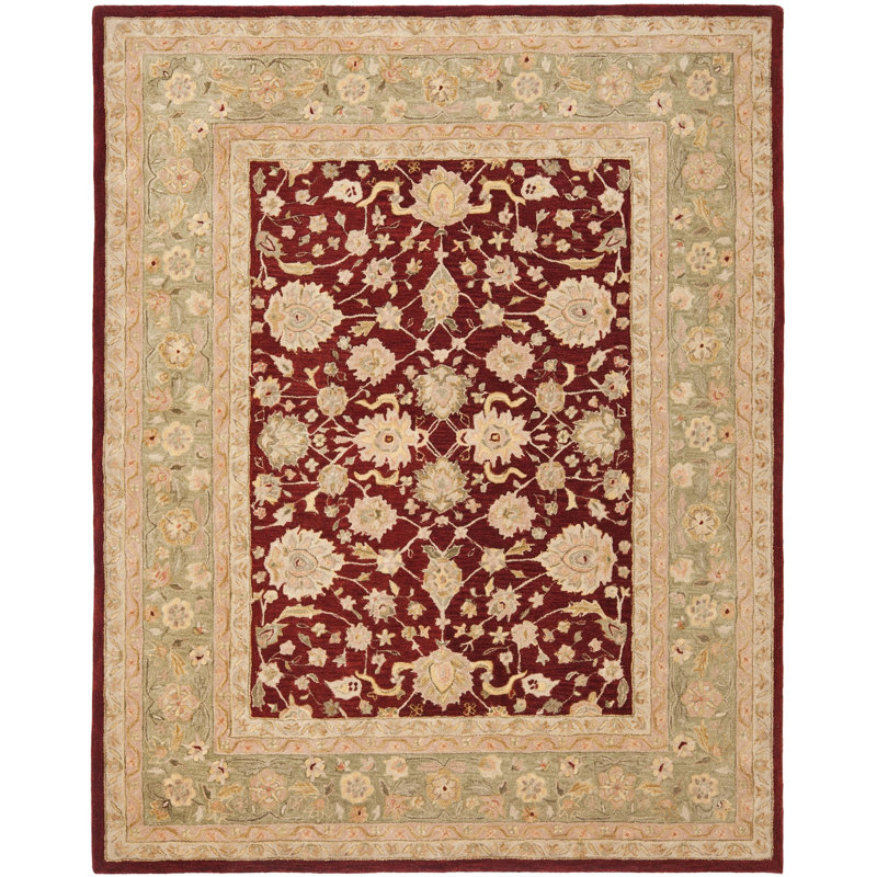 Coltun Hand Tufted Wool Oriental Rug, Rectangle 9'6" x 13'6"