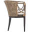 Fauteuil demi-tonneau en coton 22,25 po Bungalo
