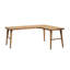 Bureau brun en bois massif en forme de L-1585387917-1585387913