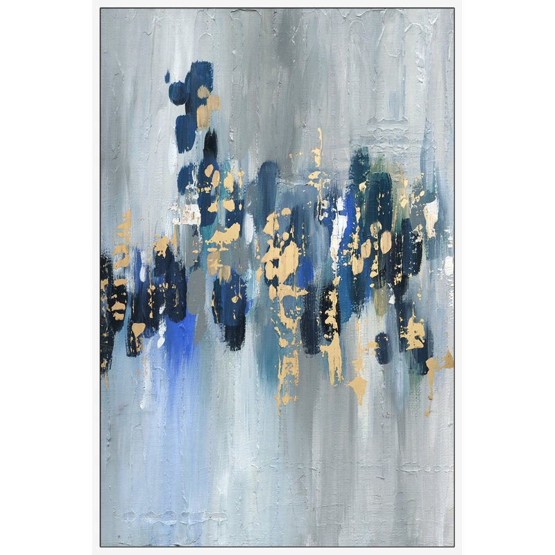 " Viveza " Painting Print, 60" H x 40" W x 1.5" D