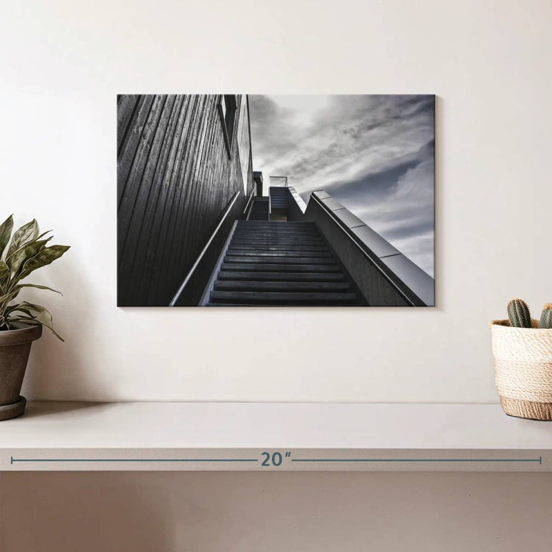Lilie Bleak Staircase, 8" H x 12" W