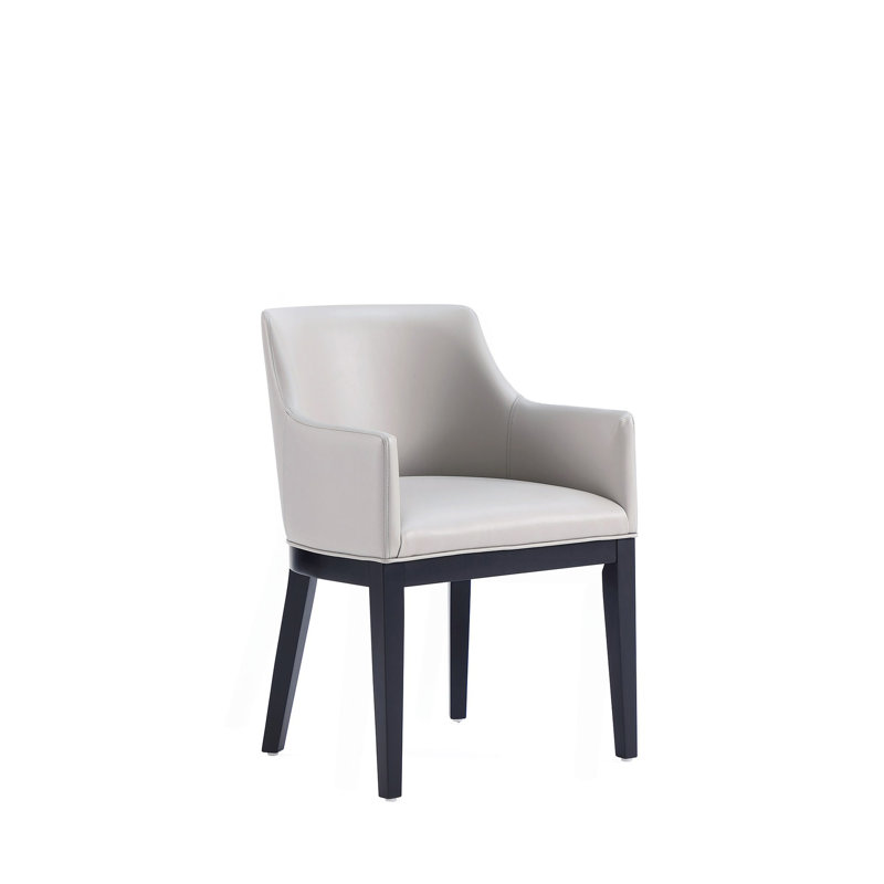 Fauteuil contemporain, Gris clair