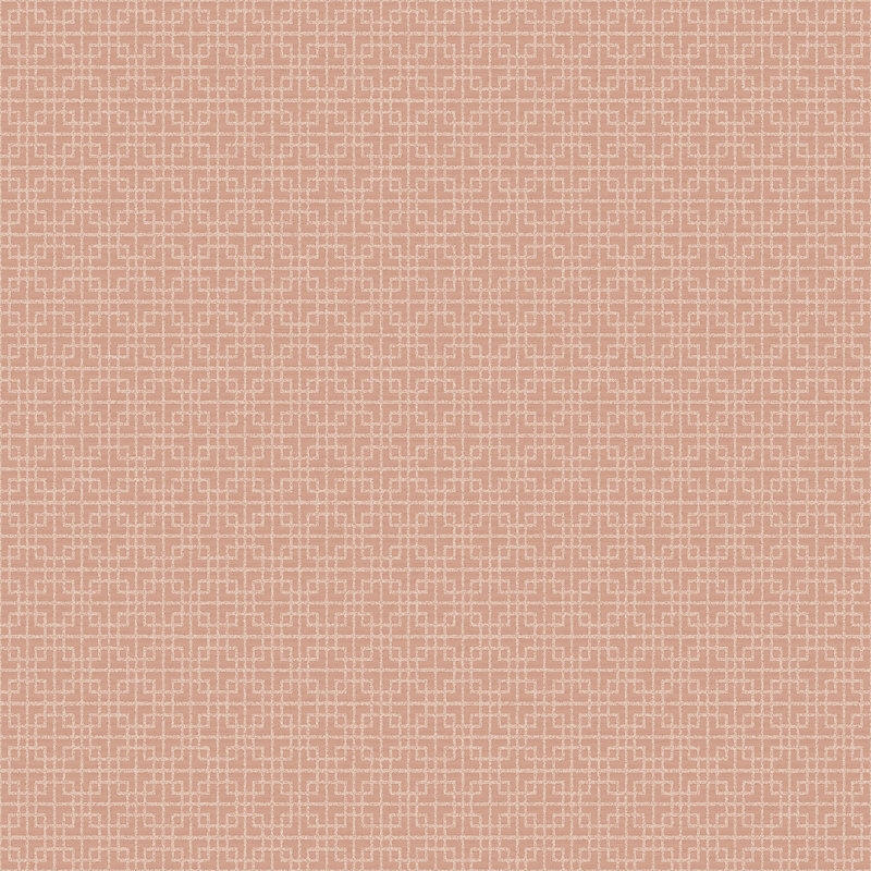 Forman 10m x 53cm Wallpaper Roll, Light Terracotta