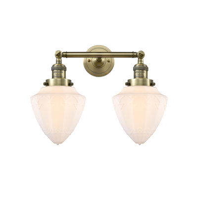 Éclairage pour meuble-lavabo à 2 lumières à intensité variable Antinette
