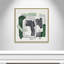 Formes d'émeraude - reproduction carrée par Casa Fine Arts-108193252-108193255-108193254