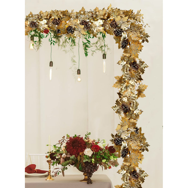 Getulio 72'' in. Faux Pinecone Garland