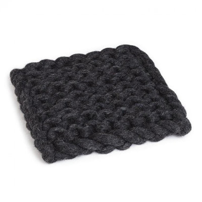 Sous-vêtement tricoté gris anthracite
