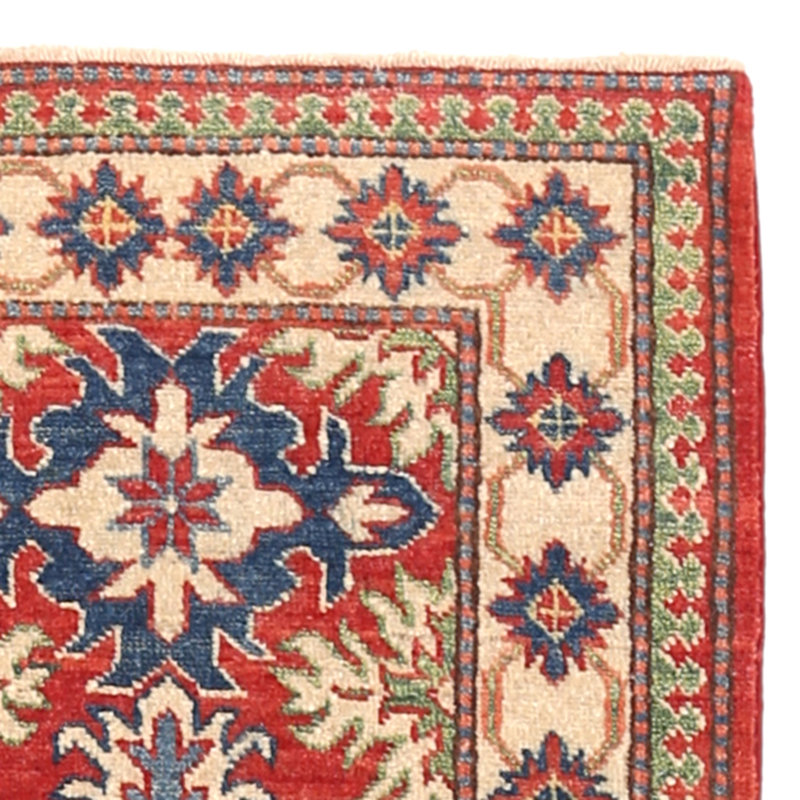 Tapis rouge / ivoire Dakara