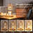 Modern Candle Warmer Lamp with Timer Dimmer, Adjustable Height Glass Lamp for Gifts, Home Decor-119356109