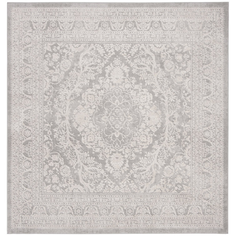 Calidia Power Loom Light Gray/Cream Rug