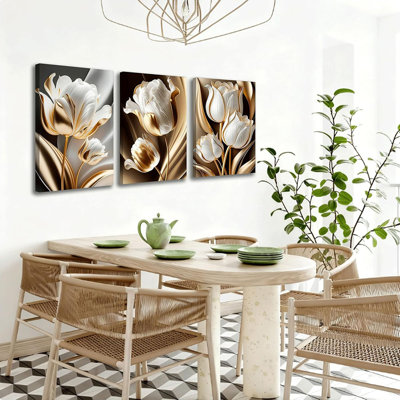 3 Piece Wrapped Canvas Print