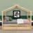 Pittston 2-Drawer Standard Bed Wooden House Bed-737687835-737687828