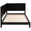Lit de jour simple en bois, conception de style Mid-Century avec et accoudoirs, pour la décoration de la maison, accoudoir moderne classique,-2011970008-2011970014