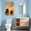 Bath and Laundry Calm Stones Candles Leaves-1588117075