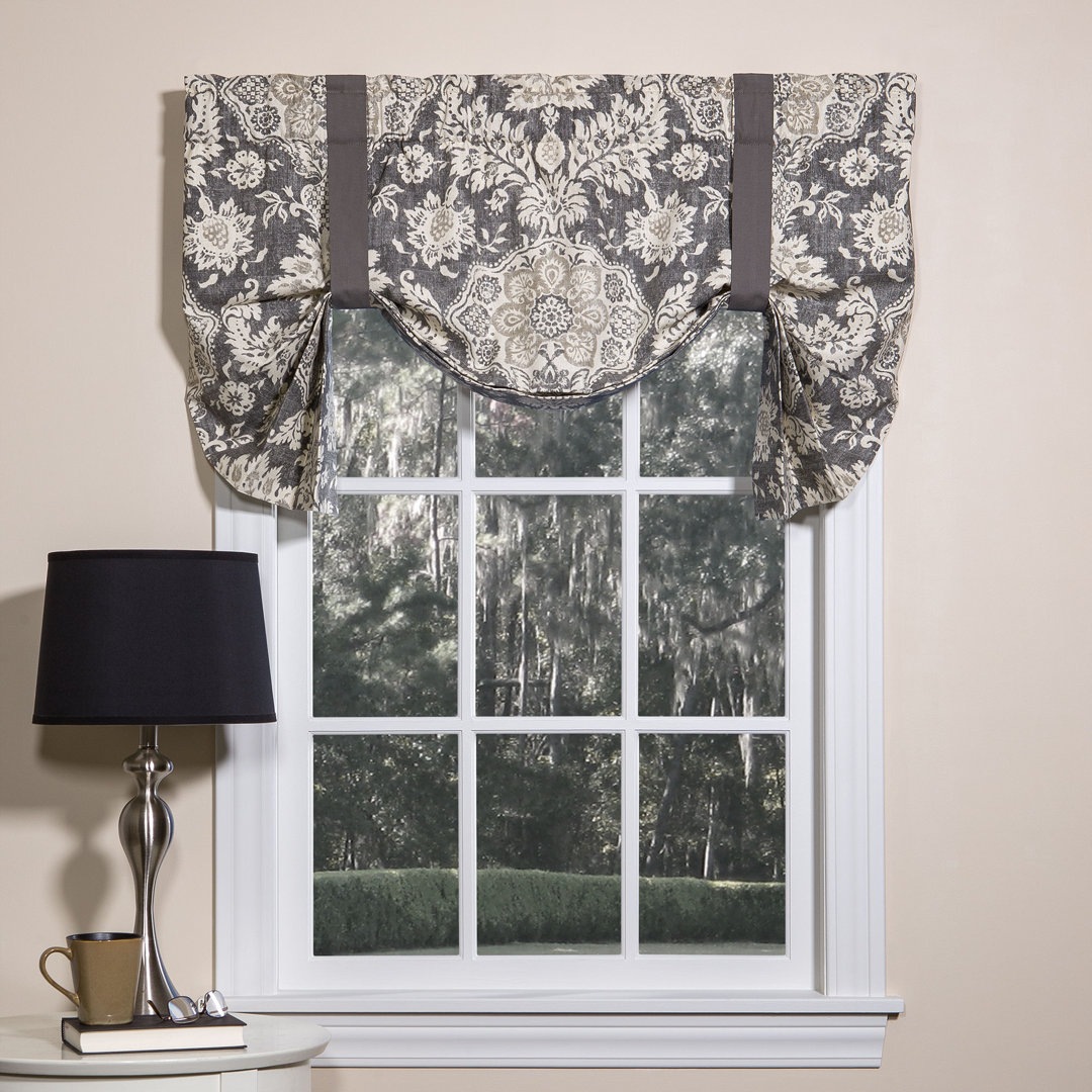 Belmont Metal Tie Up 52" Window Valance thomasville at home