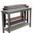 Eucalyptus Console Table, Silver Gray
