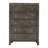 Elegant Transitional Storage Chest In Gray
