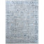 Floral Area Rug in Gray/Light Blue