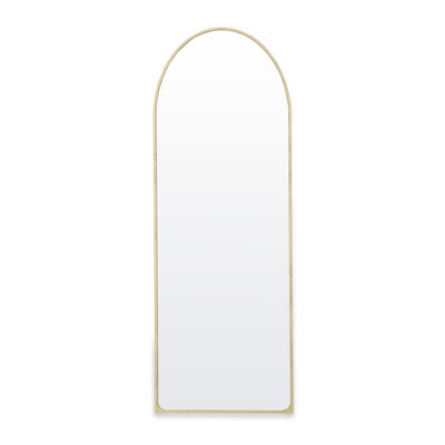 Crewkerne Wood Flat Wall Mirror