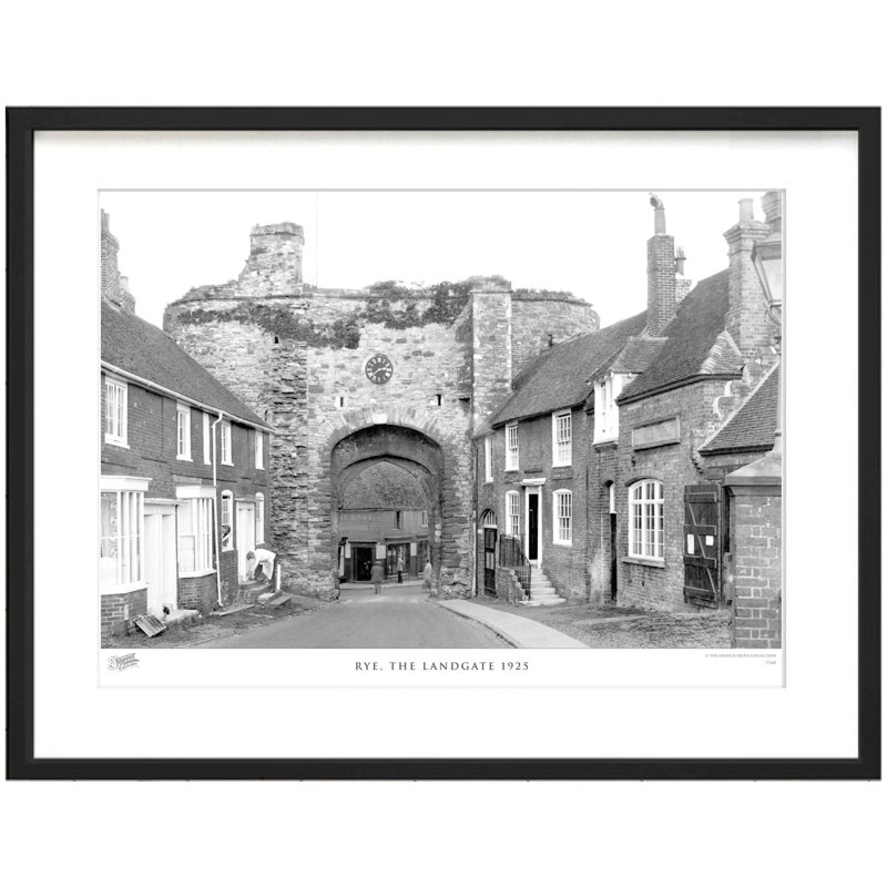 Rye, The Landgate 1925 by Francis Frith - Single Picture Frame Print, 60cm H x 80cm W x 2.3cm D