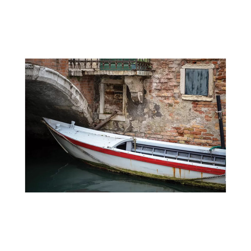 Venice Workboats III by Laura DeNardo - Wrapped Canvas Print, 101.6 cm H x 66.04 cm W x 1.91 cm D
