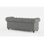 Labonte 3 Seater Dapple Silver