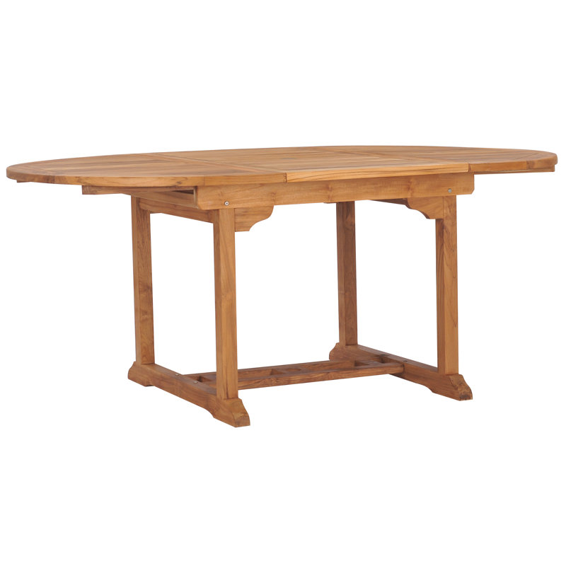 Clarisse Outdoor Round Teak Dining Table