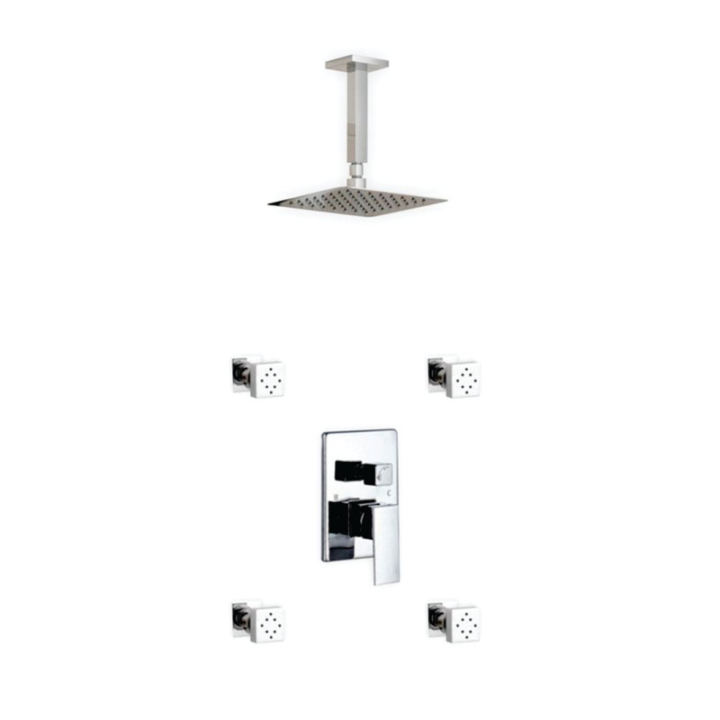 Cahoon Complete Shower System with Rough in-Valve