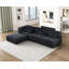 Canapé modulaire 4 pièces avec repose-pieds Koah-131278773