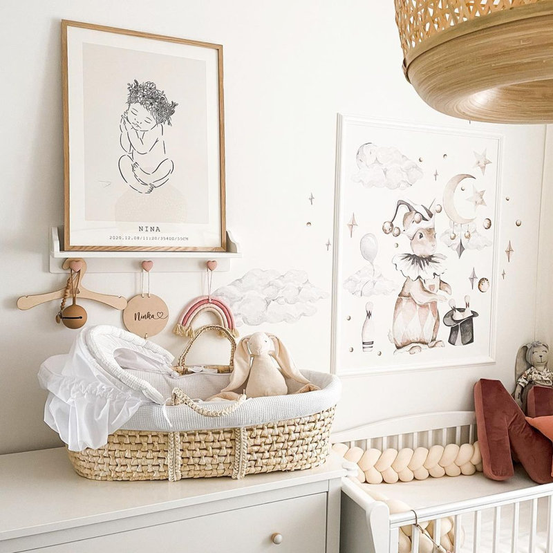 Moses Baskets Moses Basket With Stand