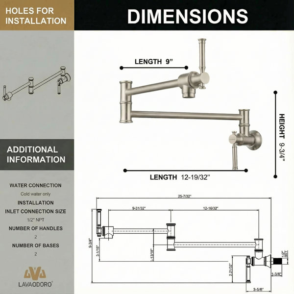 Dimensions du produit