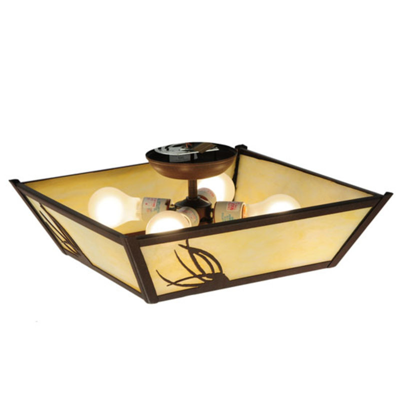 Pinecone 4 - Light Semi Flush Mount