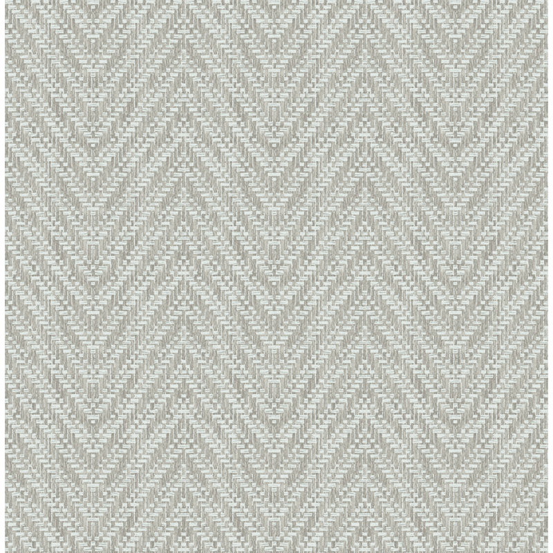 Rouleau de papier peint L 33 pi x l 20,5 po Ziggity, Gris