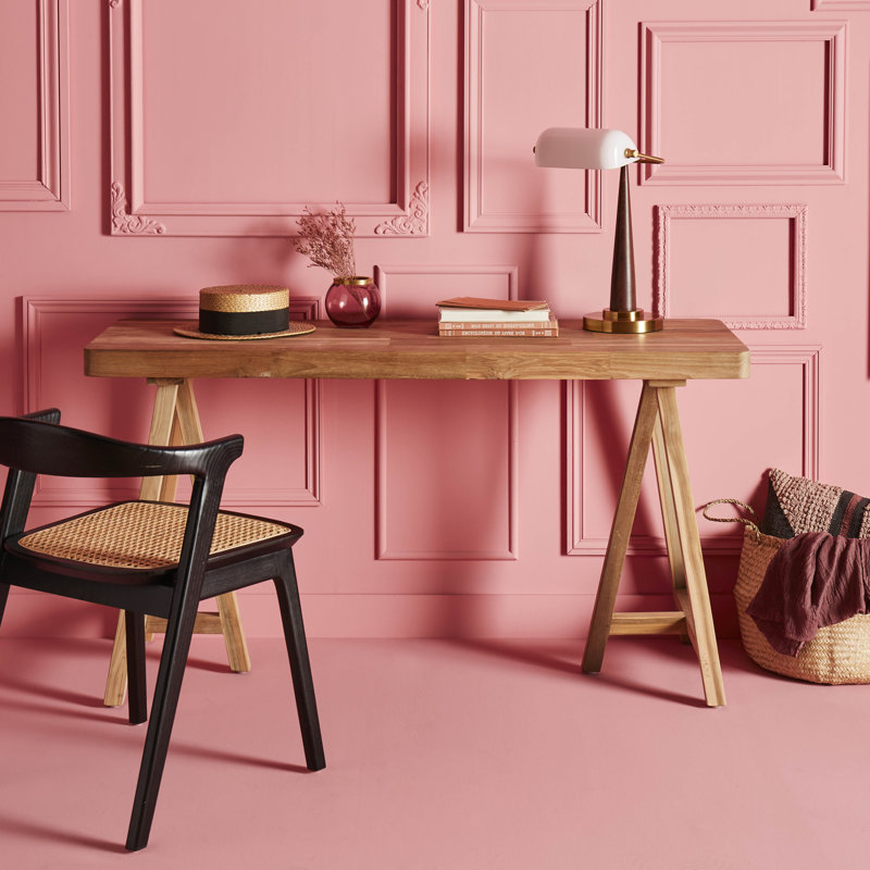 Ricarda Solid Wood Solid Wood Writing Desk