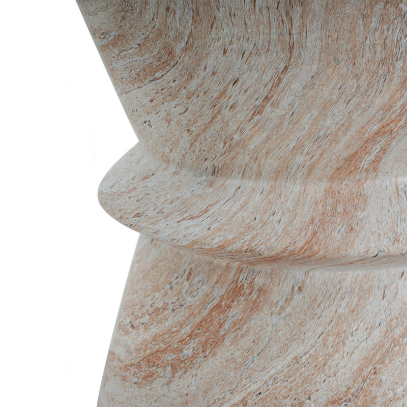 Outdoor & Indoor Lightweight Concrete Side Table