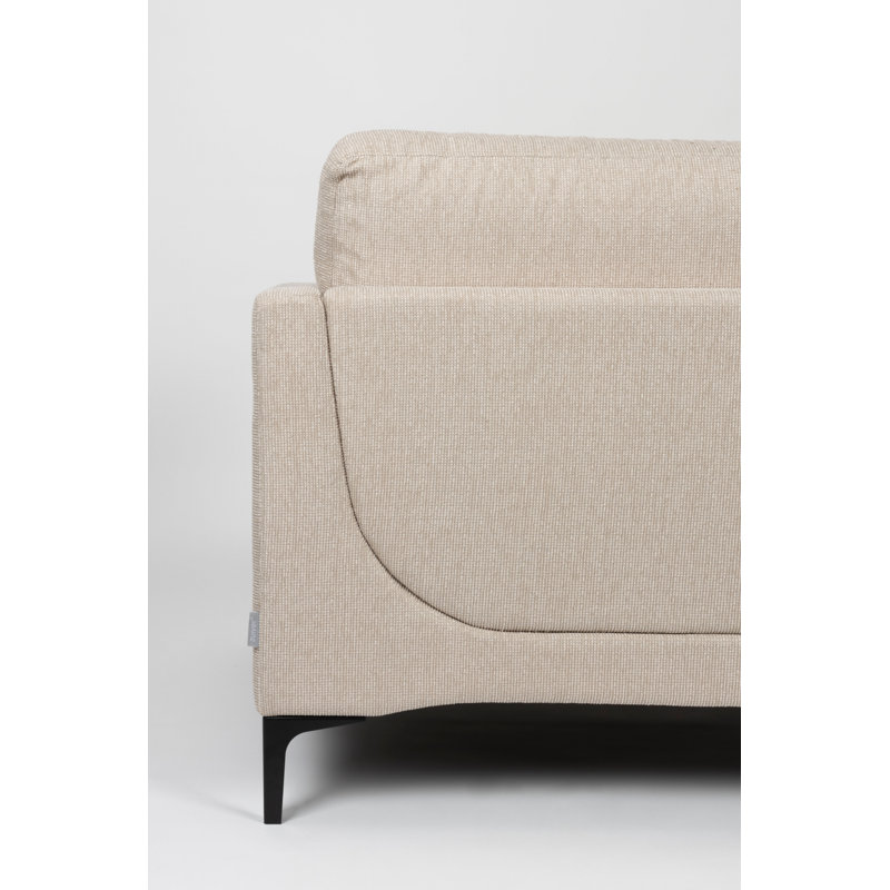 Balcony Sleeper Sofa, Brown Polyester Blend