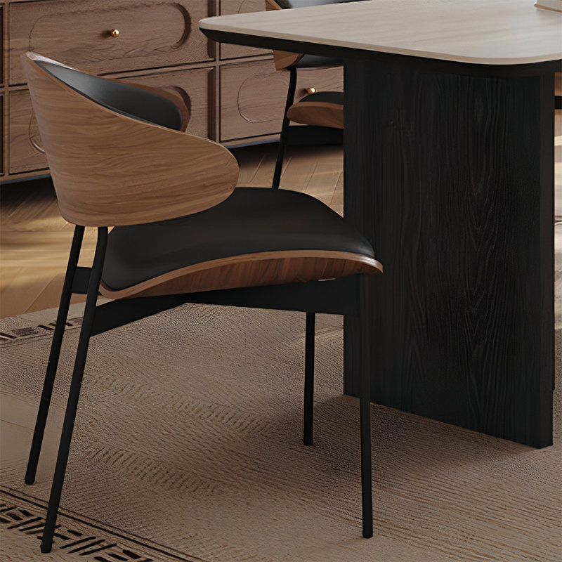 Ensembles de table à manger élégants et classiques, 7 pièces : table, 6 chaises, H 29,53 po x l 78,74 po x P 35,43 po