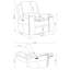 Fauteuil inclinable pivotant Boyce