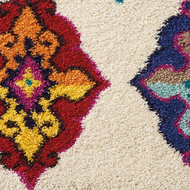 Raul Moroccan Polypropylene Rug, Rectangle 2'2" x 4'