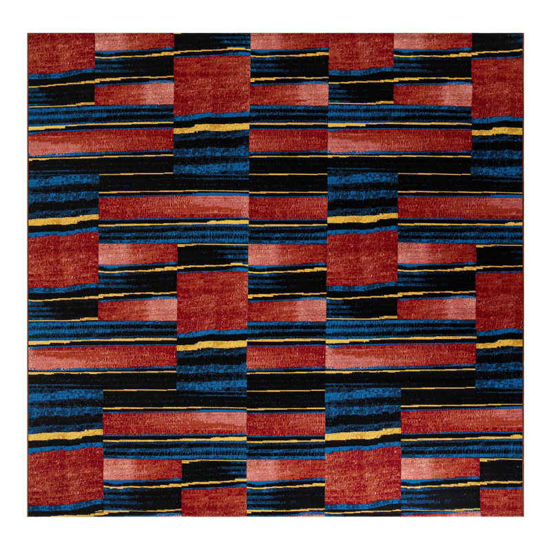 Keazia Indoor/Outdoor Area Rug, Square 10'