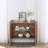 Modern Walnut Cabinet: Storage For Bedroom Essentials Rustic Buffet Cabinet - Ideal Homes