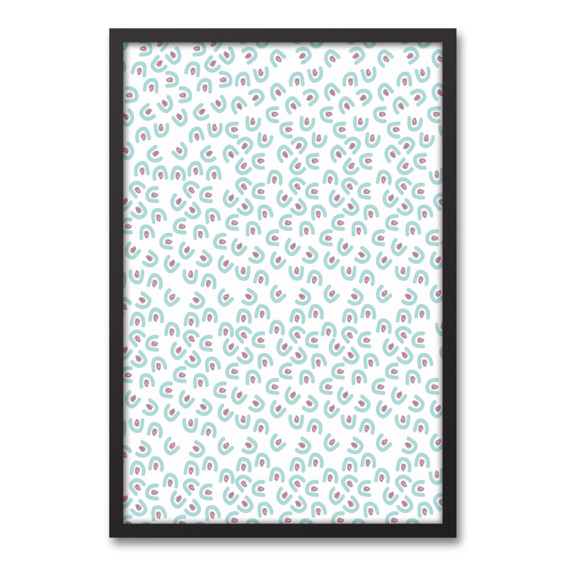 Scatter, art encadré, H 31,75 po x l 21,75 po x P 1,75 po