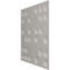 Panneau mural décoratif 3D Emery EnduraWall 19 po x l 19 5/8 po x H 19 5/8 po, aluminium brillant (couvre 2,67 pieds carrés)-123538327