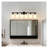 6-Light Modern Matte Black Wall Sconces with White Glass Shades - Stylish Wall Lighting for Bedroom Living Room Decor