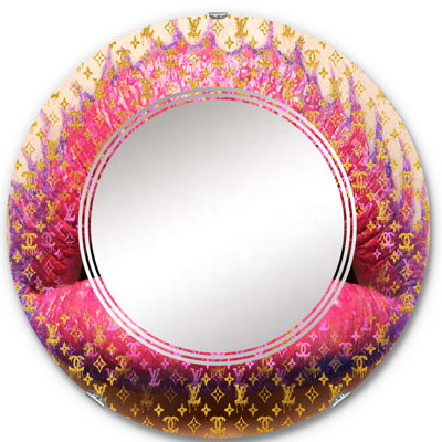 Pashience Luscious Designer Lips I - Fashion Lips Wall Mirror