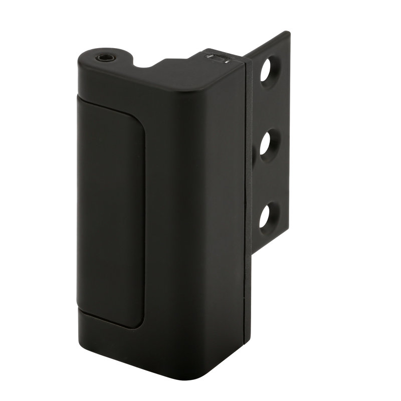 Prime-Line High Security Door Lock, Solid Brass, Matte Black Finish (Single Pack)